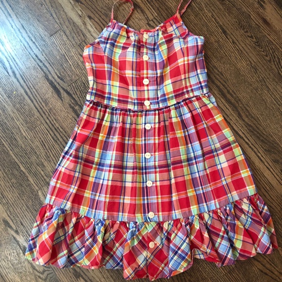 Polo Ralph Lauren Other - Ralph Lauren- Girls Plaid twill dress